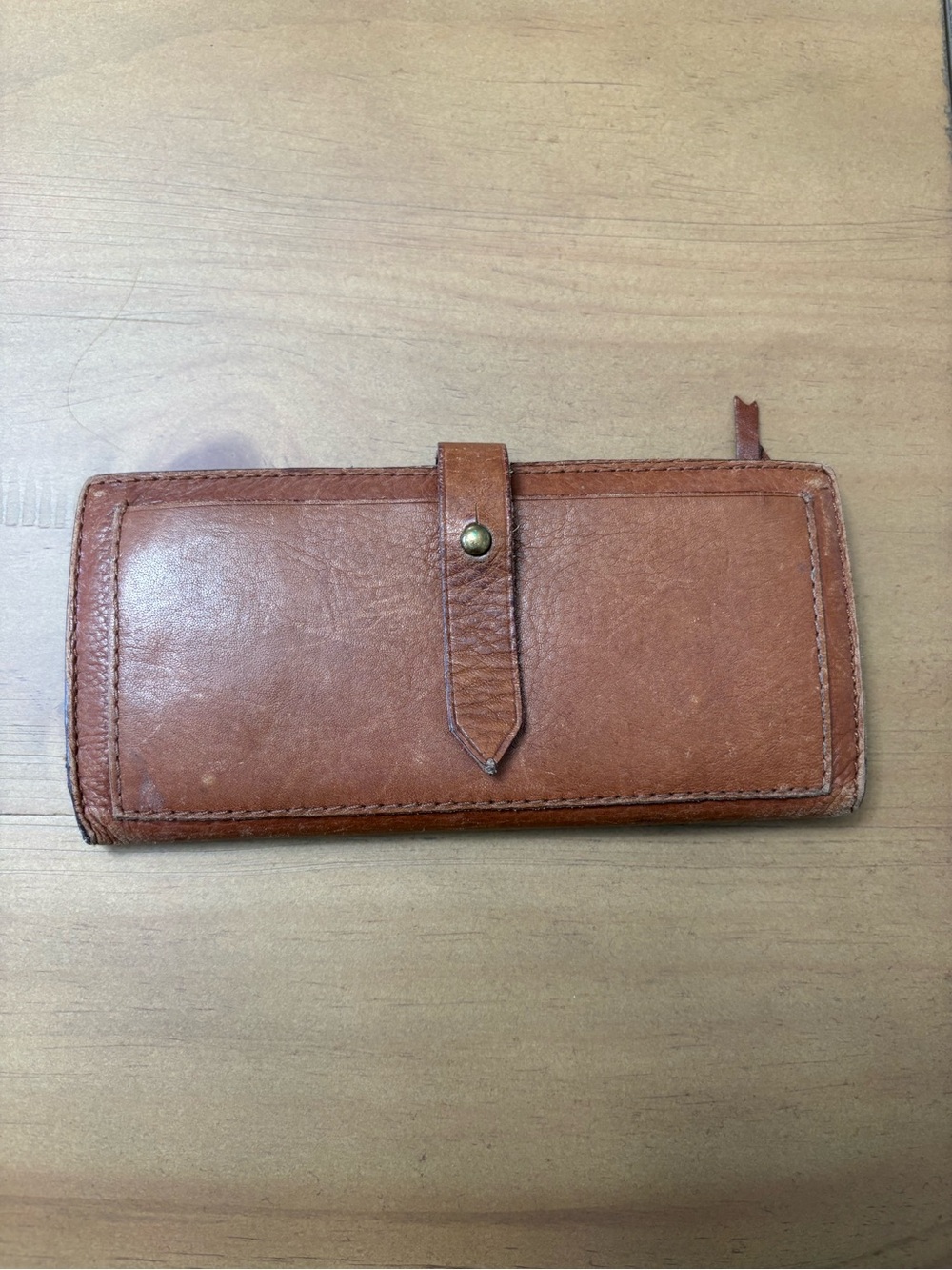Madewell Leather Wallet - Medium Brown